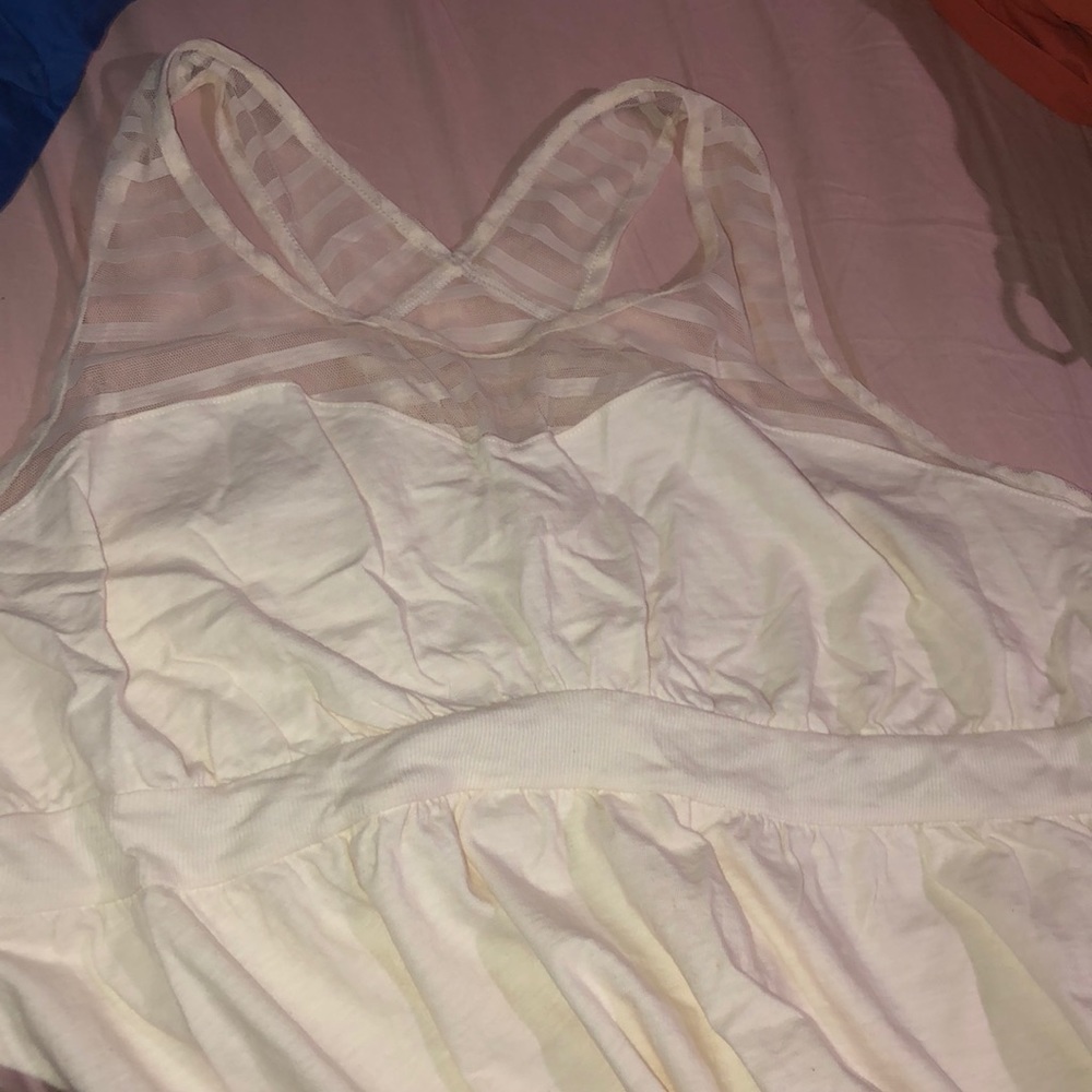 🔥🔥Ivory Racerback Lounge Top